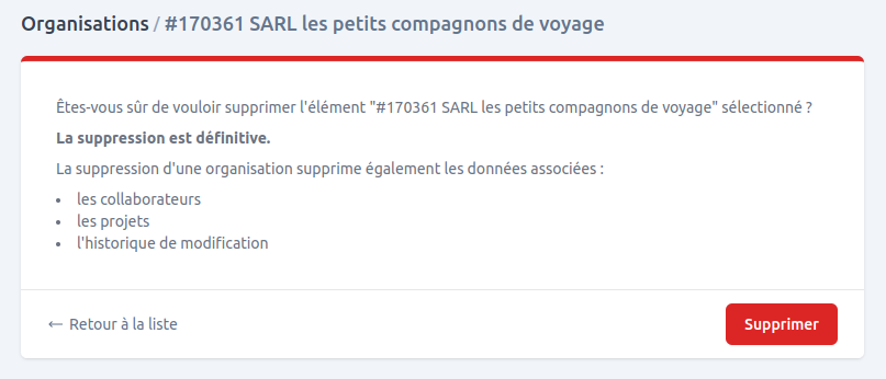 CURD confirmation suppression